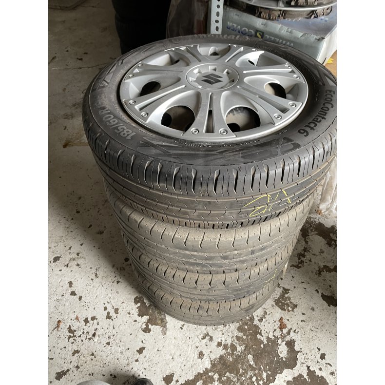 15” Suzuki splash 185/60/15 Ref.30b sommer - Fælge med dæk - ta ...