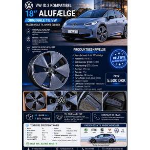 18� VW ID.3 f�lge 