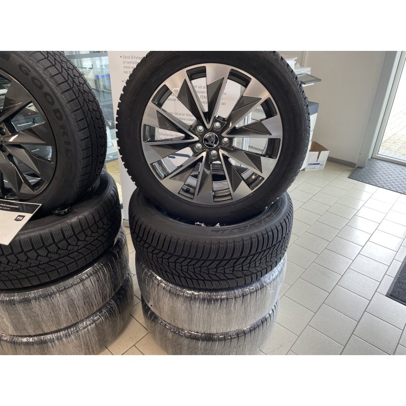 Aluflge 19 Skoda Enyaq, Audi Q4, VW ID.4, ID5 Ref.P005 vinterdk 