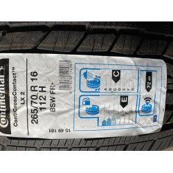 Dk 16 Continental 265/70r16 Ref.J11